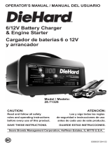 DieHard 71326 80A 6V/12V Battery Charger/Engine Starter El manual del propietario