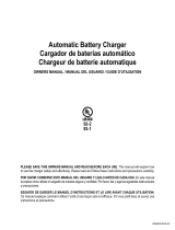 Schumacher BE01248 Automatic Battery Charger FR01334 Automatic Battery Charger SC1318 Automatic Battery Charger SP1296 Automatic Battery Charger El manual del propietario