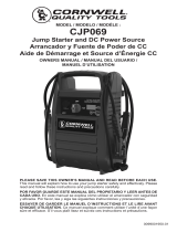 Cornwell Cornwell CJP069 Jump Starter and DC Power Source El manual del propietario