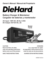 Schumacher DieHard 71219 Battery Charger & Maintainer El manual del propietario