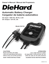 Schumacher DieHard DH152 Automatic Battery Charger El manual del propietario