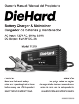 Schumacher Electric DieHard 71219 Battery Charger & Maintainer El manual del propietario