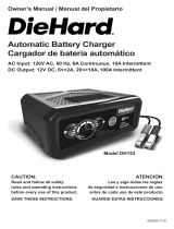 Schumacher DieHard DH153 Automatic Battery Charger El manual del propietario