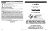 Lasko W09560 Manual de usuario