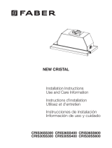 Faber Cristal 30 SS 400 cfm Guía de instalación