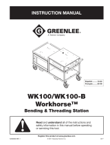 Greenlee WK100 Workhorse Manual de usuario