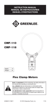 Greenlee Flex Clamp Meters Manual de usuario