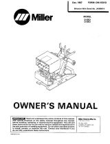 Miller D-54D El manual del propietario