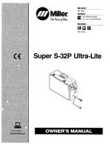 Miller S-32P SUPER ULTRA-LITE El manual del propietario