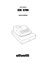 Olivetti ECR 5700 El manual del propietario