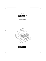 Olivetti ECR 5920F El manual del propietario