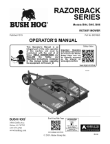 Bush Hog Single-Spindle Rotary Cutter El manual del propietario