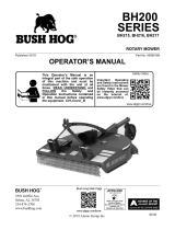 Bush Hog Single-Spindle Rotary Cutter El manual del propietario