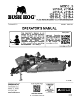 Bush Hog Flex-Wing Rotary Cutter El manual del propietario