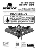 Bush Hog Flex-Wing Rotary Cutter Manual de usuario