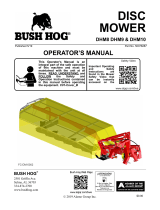 Bush Hog Disc Hay Mower El manual del propietario