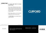 Clifford 4105X El manual del propietario