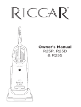 Riccar R25 Deluxe El manual del propietario