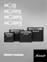 Marshall MG15FX El manual del propietario