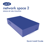 LaCie Network Space 2 guía de instalación rápida