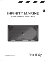 Infinity Marine M704A El manual del propietario