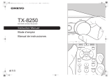 ONKYO TX-8250 El manual del propietario