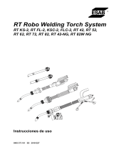 ESAB RT Robo Welding Torch System Manual de usuario