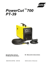 ESAB PowerCut 400 PT-39 Manual de usuario