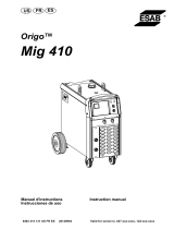 ESAB Mig 410 Origo™ Manual de usuario
