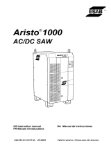 ESAB Aristo® 1000 Manual de usuario