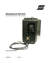 ESAB MobileFeed 300 AVS Manual de usuario
