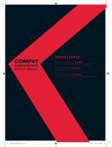 Kicker 2016 CompVT Sub El manual del propietario