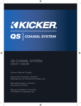 Kicker 2017 QS Coaxials El manual del propietario