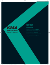 Kicker 2017 KMA Multi-Channel Amplifiers El manual del propietario