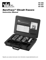 Ideal Battery Pack for 61-959 SureTrace Circuit Tracer Kit Instrucciones de operación