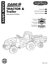 Peg-Perego Case IH Tractor and Trailer Manual de usuario