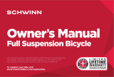 Schwinn Bicycles Full Suspension Bicycle El manual del propietario