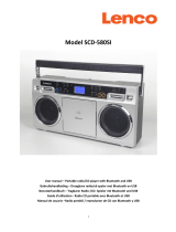 Lenco SCD-580 Manual de usuario