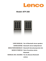 Lenco BTP-200BK Manual de usuario