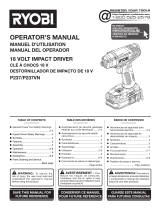 Ryobi P190 El manual del propietario