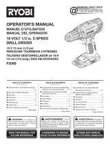 Ryobi P1811-P20010A El manual del propietario