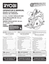 Ryobi P883 El manual del propietario