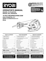 Ryobi P189 El manual del propietario