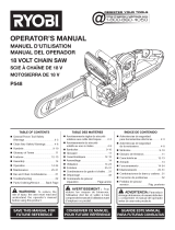 Ryobi P848 El manual del propietario