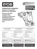 Ryobi P222-P163 Manual de usuario