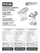 Ryobi P1832 El manual del propietario
