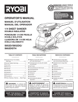 Ryobi S652DGK El manual del propietario