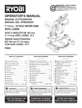 Ryobi TS1143L Manual de usuario