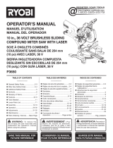 Ryobi P3650B El manual del propietario