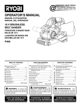 Ryobi P450 El manual del propietario